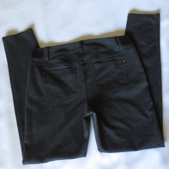 SIMPLY VERA WANG stretch PANTS skinny MID RISE womens LEGGINGS size M - Picture 6 of 6